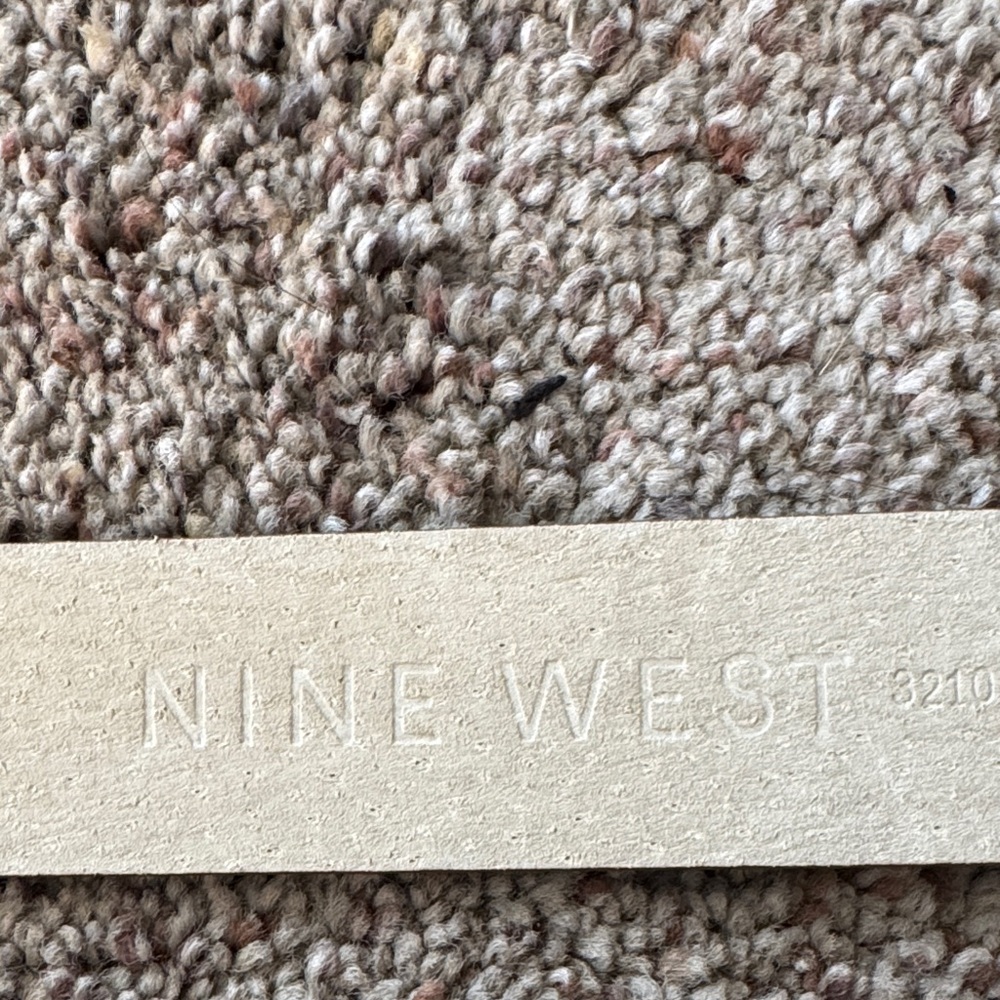 Nine West Brown Crocodile Pattern Belt - Picture 3 of 9